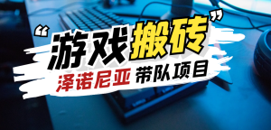 韩服泽诺尼亚游戏搬砖，批量起号挂机打金日入200-2000+【带队中】网赚项目-副业赚钱-互联网创业-资源整合四水哥网创网赚